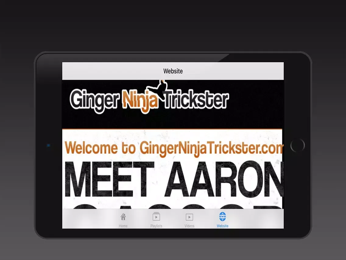 Ginger Ninja Trickster iPad  স্ক্রিনশট