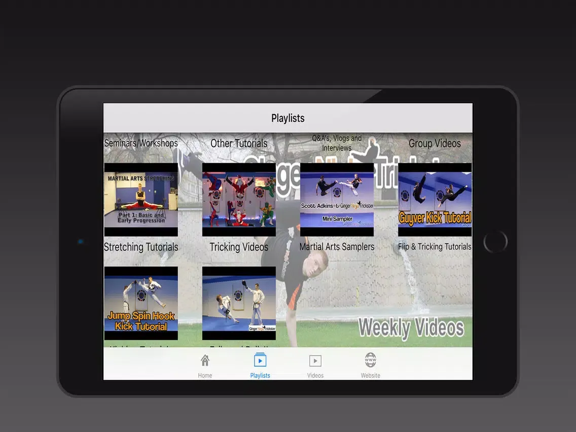 Ginger Ninja Trickster iPad  স্ক্রিনশট