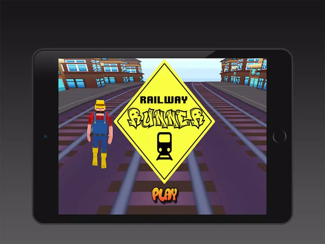 Railway Runner 8 bit iPad  Screenshots