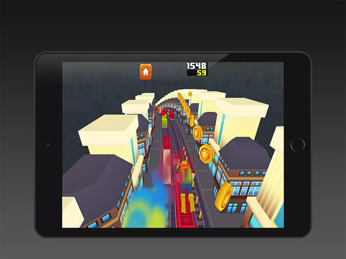 Railway Runner 8 bit iPad  Screenshots