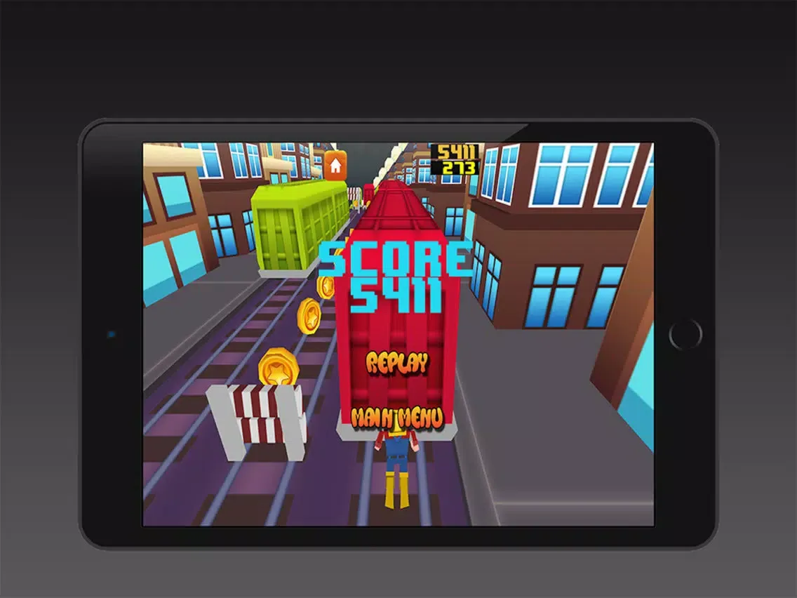 Railway Runner 8 bit iPad  Screenshots
