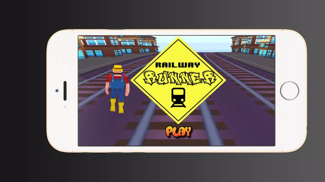 Railway Runner 8 bit Screenshots