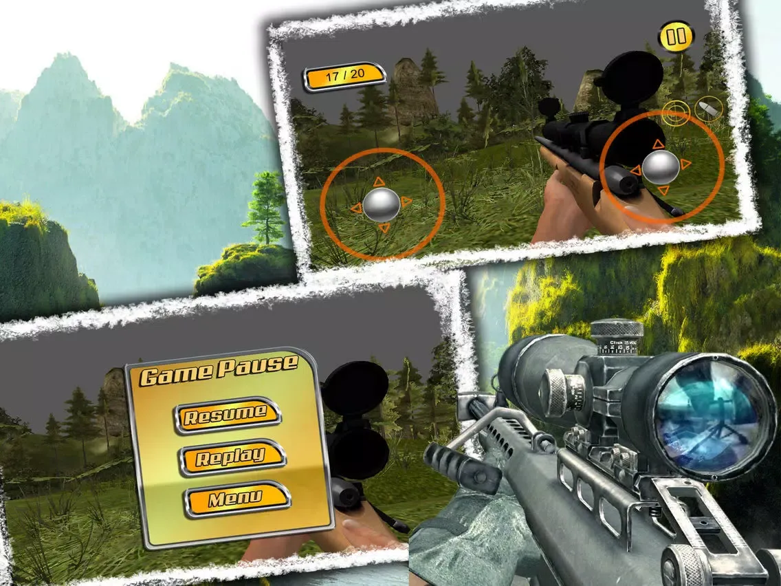 Wild Animal Hunting-Sniper Assassin Jungle Hunter 3d iPad  Ekran Görüntüleri