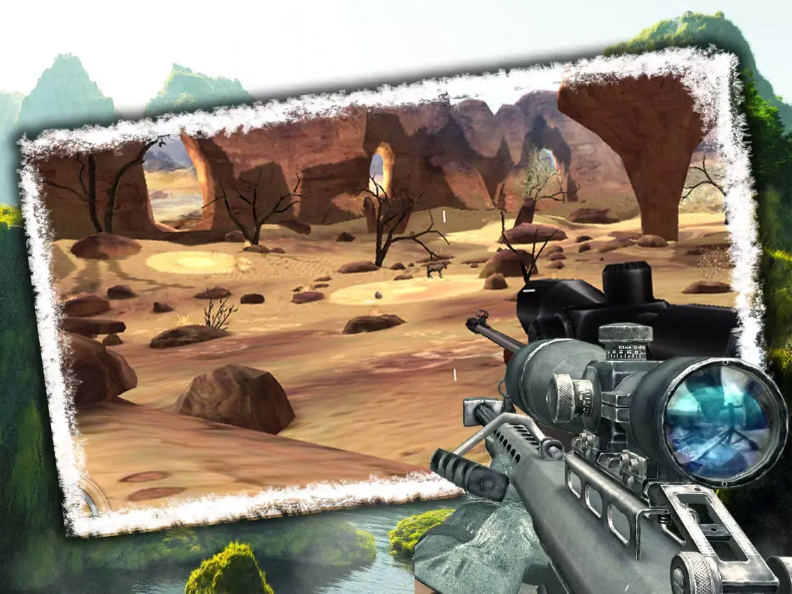 Wild Animal Hunting-Sniper Assassin Jungle Hunter 3d iPad  Ekran Görüntüleri