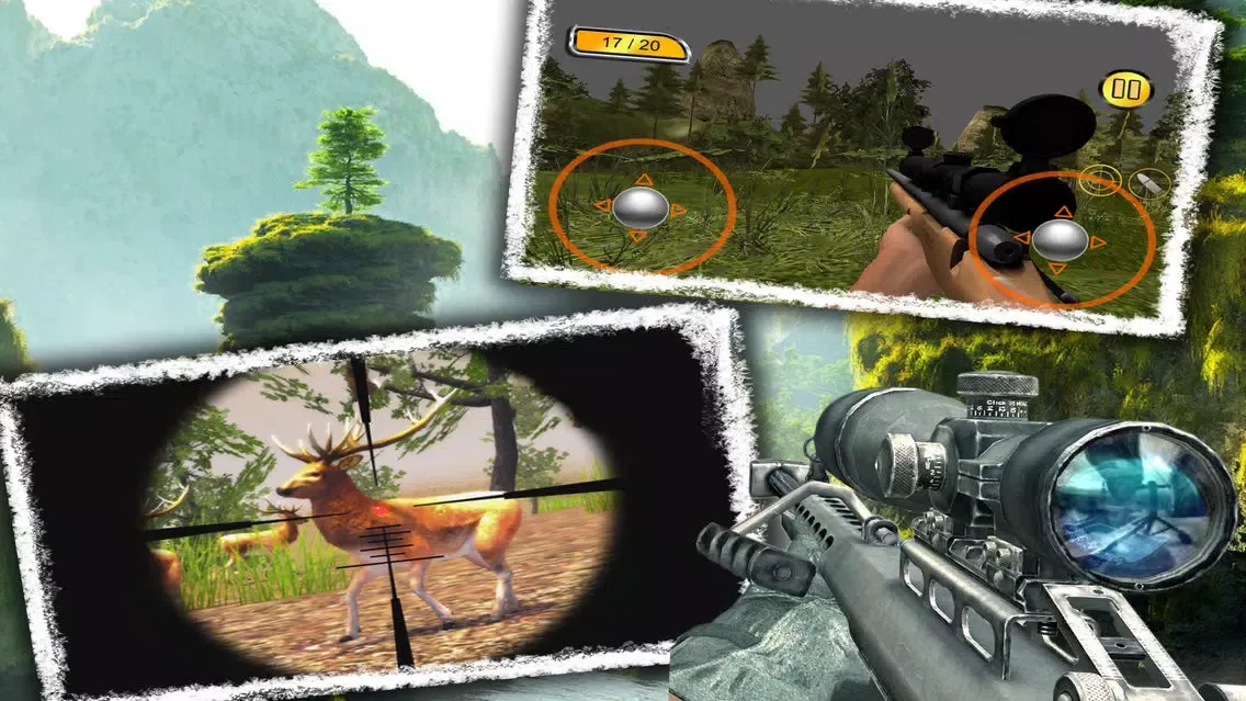 Wild Animal Hunting-Sniper Assassin Jungle Hunter 3d Ekran Görüntüleri
