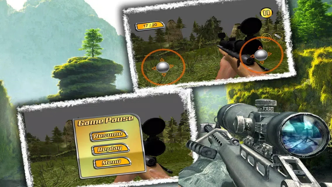 Wild Animal Hunting-Sniper Assassin Jungle Hunter 3d Ekran Görüntüleri