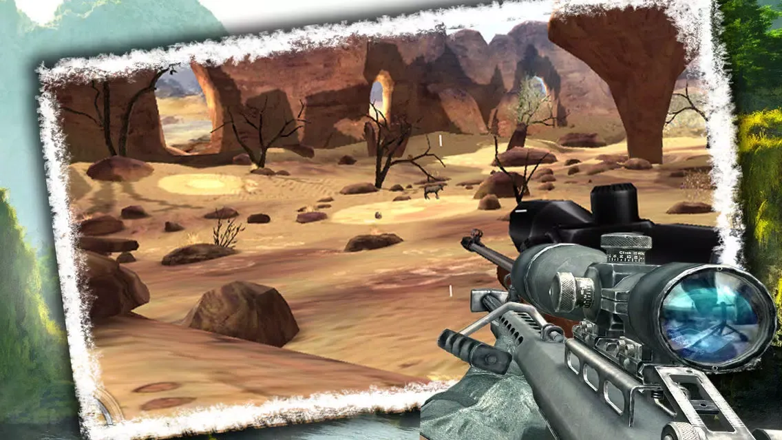 Wild Animal Hunting-Sniper Assassin Jungle Hunter 3d Ekran Görüntüleri
