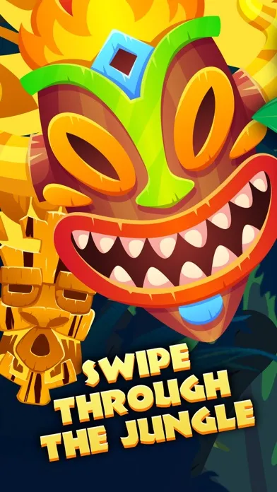Screenshot di Aztec Swipe: Verde Jungle