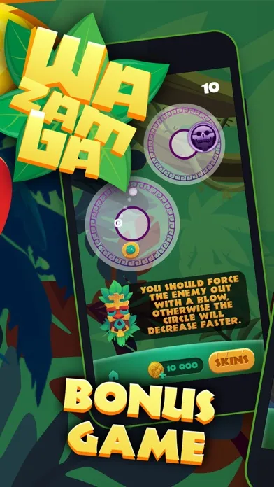 Screenshot di Aztec Swipe: Verde Jungle