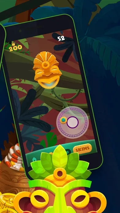 Screenshot di Aztec Swipe: Verde Jungle