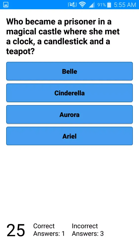 Zrzuty ekranu Movie Trivia: Disney Movies