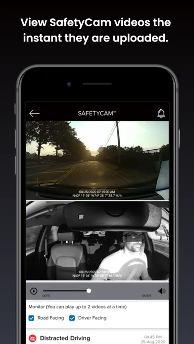 Captures d'écran de Azuga FleetMobile