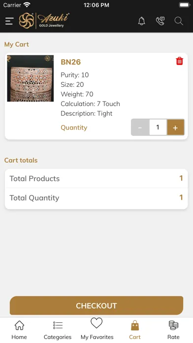 Azuki Gold Jewellery स्क्रीनशॉट