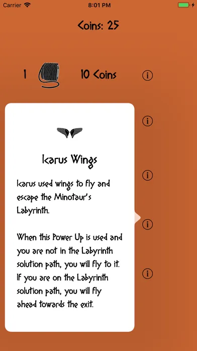 Tangkapan skrin Minotaur's Labyrinth •