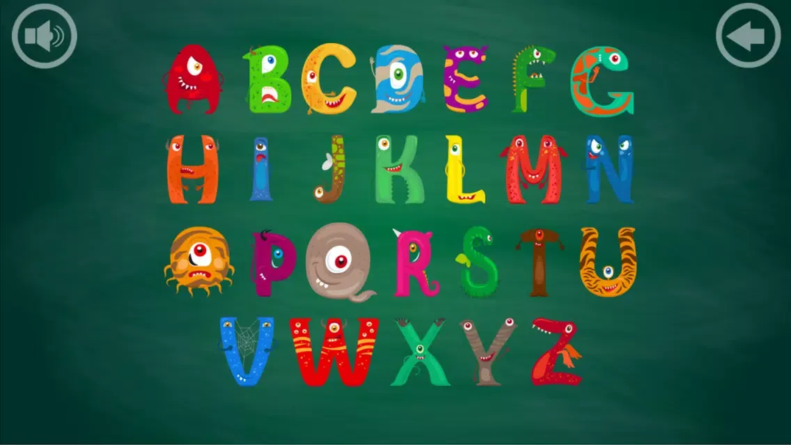 Captures d'écran de A-Z Alphabet English Lessons ABC Family for kids