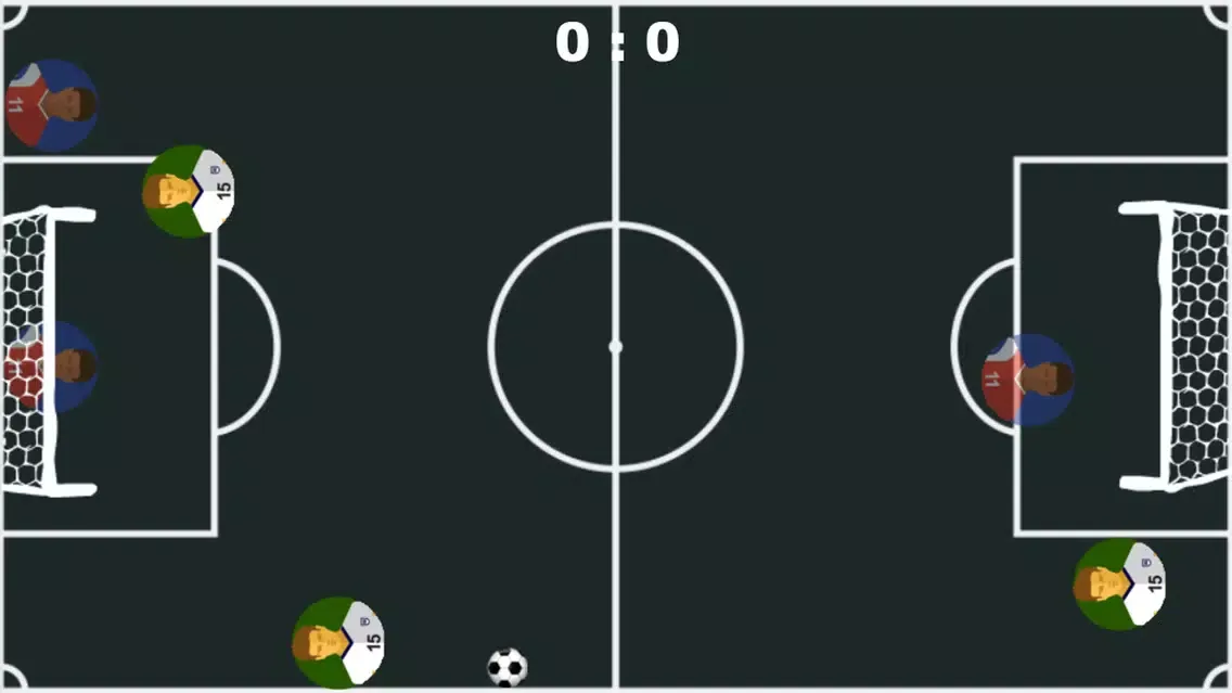 A Flick Shoot ~ Multiplayer Soccer Battle Games スクリーンショット