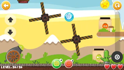 Artillery Monster Box FREE - Physics Puzzle Game应用截图