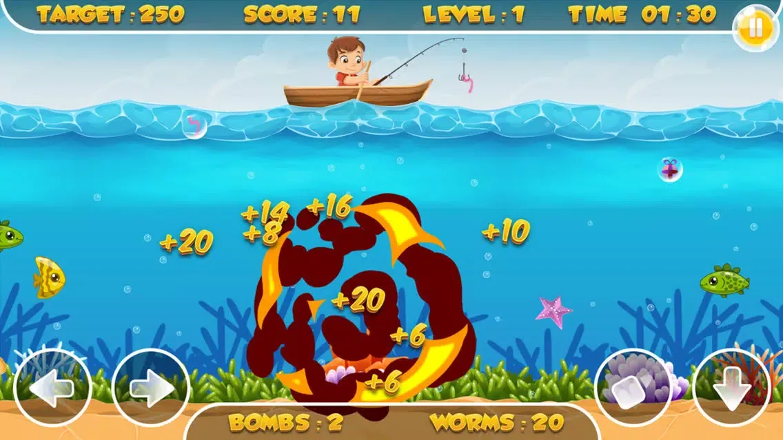 ภาพหน้าจอของ Big Fish ~ Extreme Sport Fisherman Fishing Game