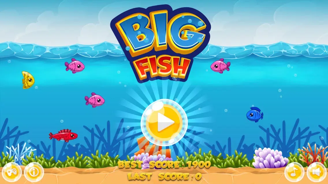 ภาพหน้าจอของ Big Fish ~ Extreme Sport Fisherman Fishing Game