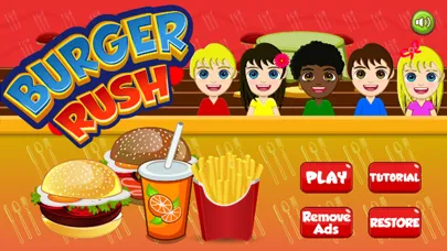 Burger Rush: Cooking Game应用截图