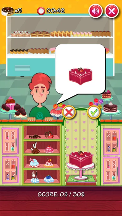 Ảnh chụp màn hình của Cake Shop: Cooking Maker Game