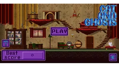 Zrzuty ekranu Cat and Ghosts ~ Nimble Jump ~ Night of Adventure