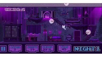 Zrzuty ekranu Cat and Ghosts ~ Nimble Jump ~ Night of Adventure