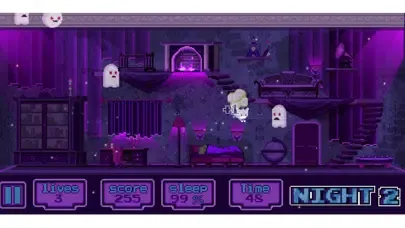 Zrzuty ekranu Cat and Ghosts ~ Nimble Jump ~ Night of Adventure