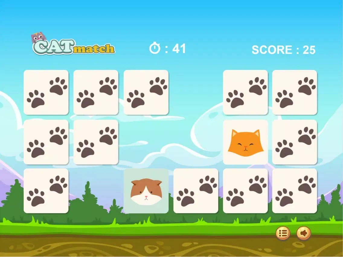 صور Cat Match Game for kids iPad 