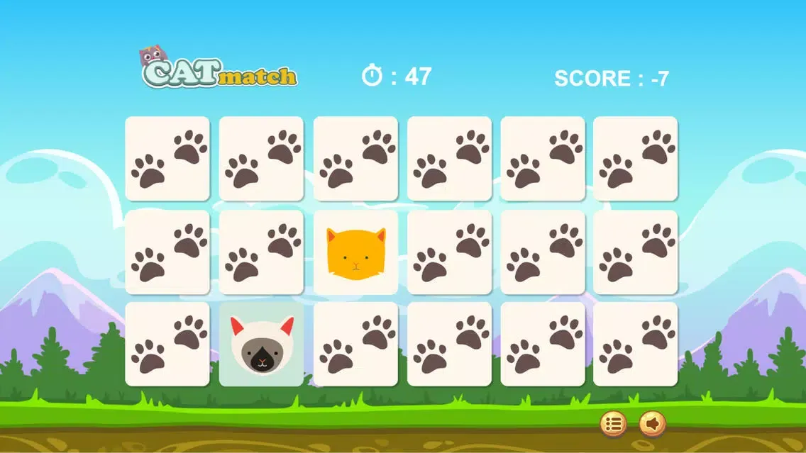 صور Cat Match Game for kids