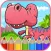 Dinosaurs Coloring Book - Painting Game for Kids