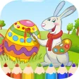 Easter Bunny Coloring Book - Painting Game for Kid