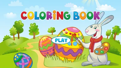 Tangkapan layar Easter Bunny Coloring Book - Painting Game for Kid