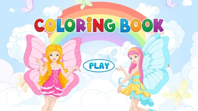 Fairy Coloring Book - Painting Game for Kids স্ক্রিনশট