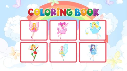Fairy Coloring Book - Painting Game for Kids স্ক্রিনশট