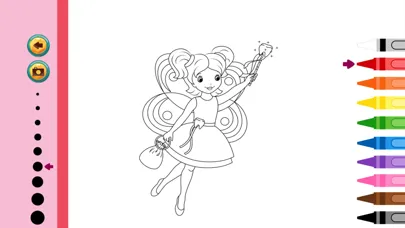 Fairy Coloring Book - Painting Game for Kids স্ক্রিনশট
