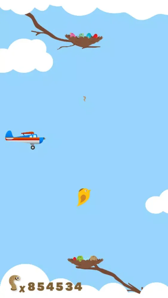 Tangkapan skrin Feed the Birds - Don't Touch The Plane
