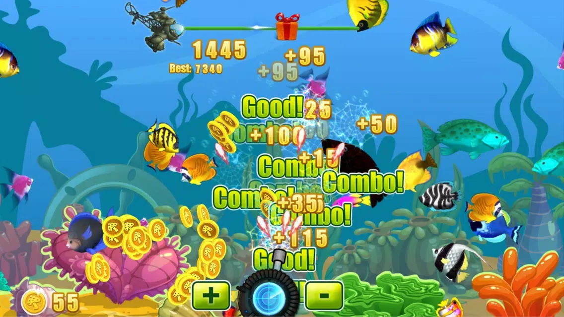 Zrzuty ekranu Fish Shooter Joy ~ Fishing Hunter Ocean Adventure