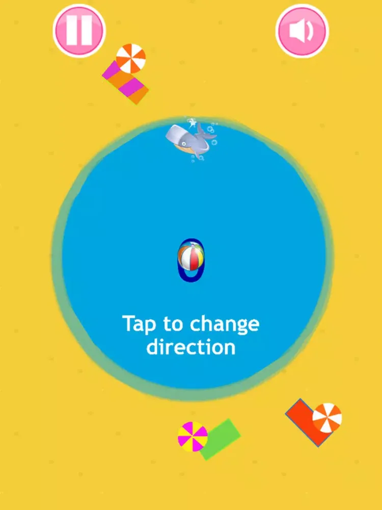 Jump Dolphin Ball Beach Show - Sea Animal Game iPad  Screenshots