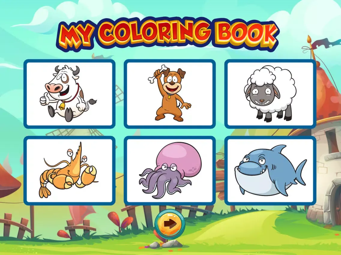 Capturas de pantalla de My Coloring Book: Girls ~ Fun Drawing Game iPad 