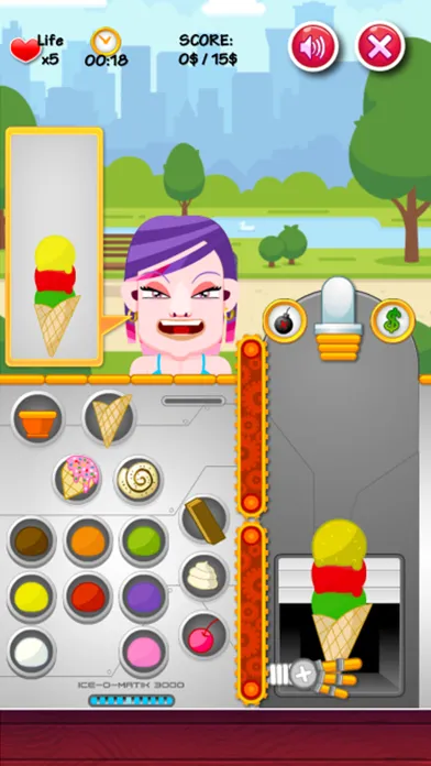 Ảnh chụp màn hình của Ice Cream Shop: Cooking Game