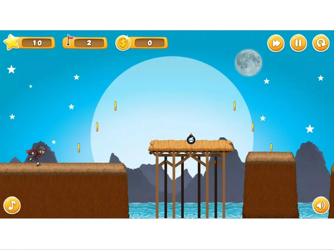 Ninja Kid Run ~ Addicting Runner Game For Free iPad  Screenshots