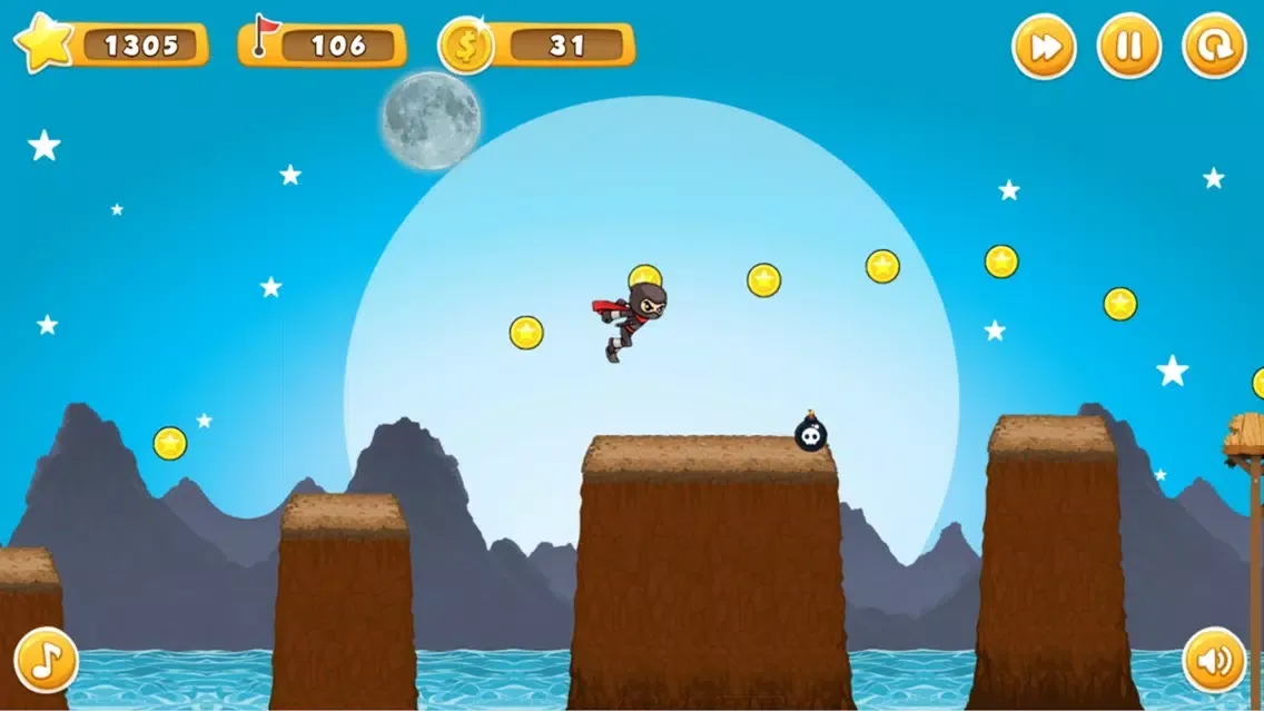 Ninja Kid Run ~ Addicting Runner Game For Free Screenshots