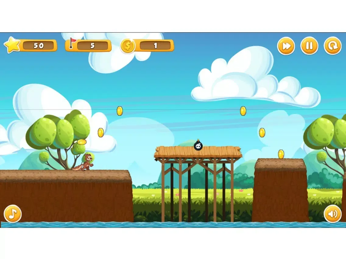 Run Tappy ~ Free Adventure Running Game for Kids iPad 应用截图