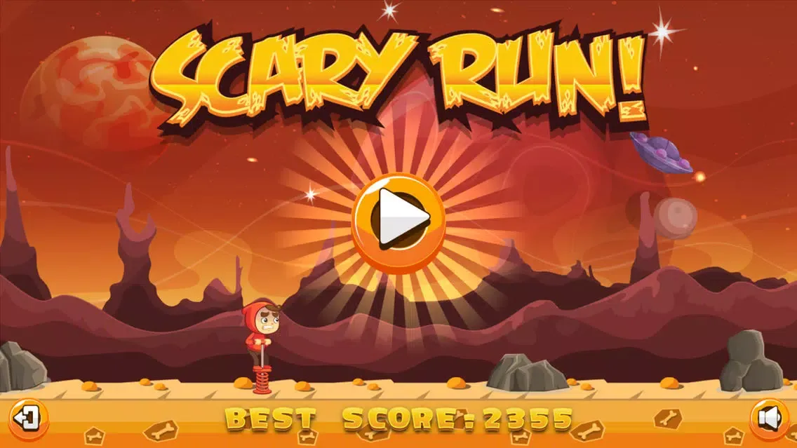 Capturas de tela do Scary Run ~ Addicting Runner Game For Free