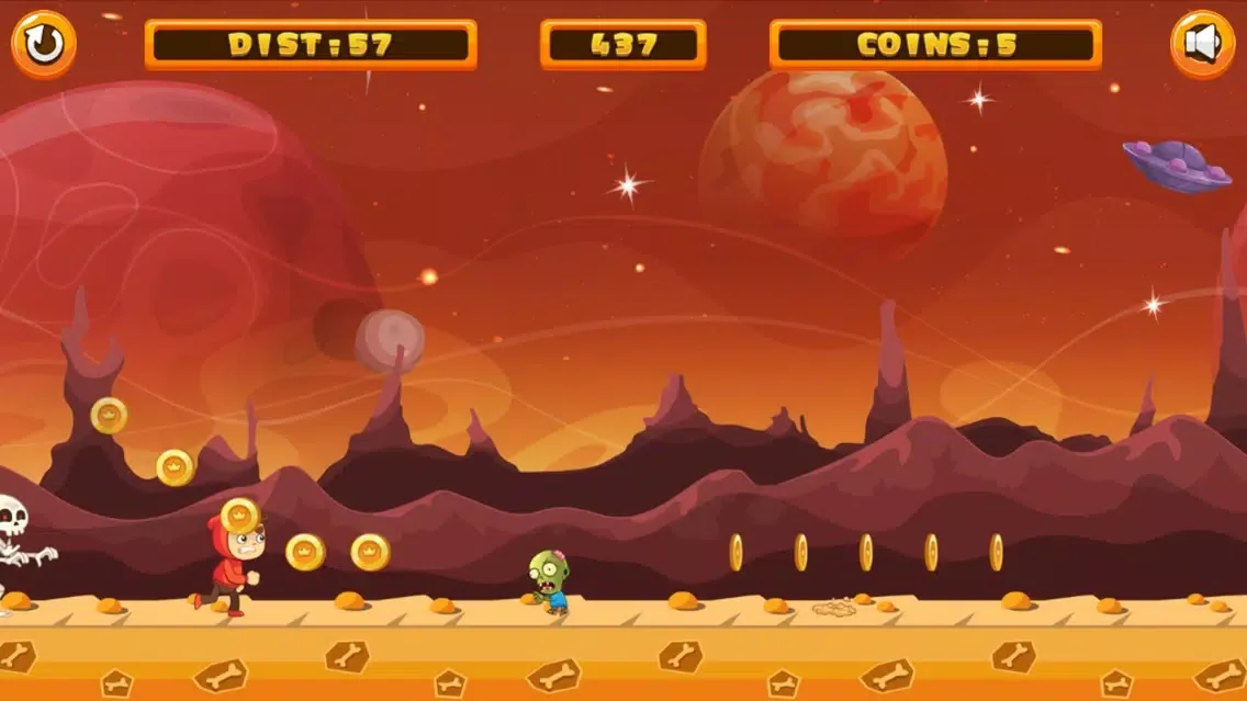 Capturas de tela do Scary Run ~ Addicting Runner Game For Free
