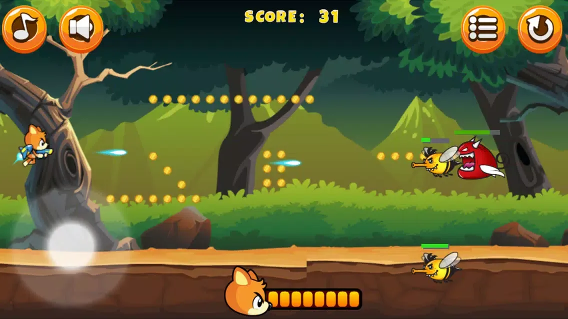 ภาพหน้าจอของ Tappy Jetpack ~ Fun Arcade Adventure Shooting Game