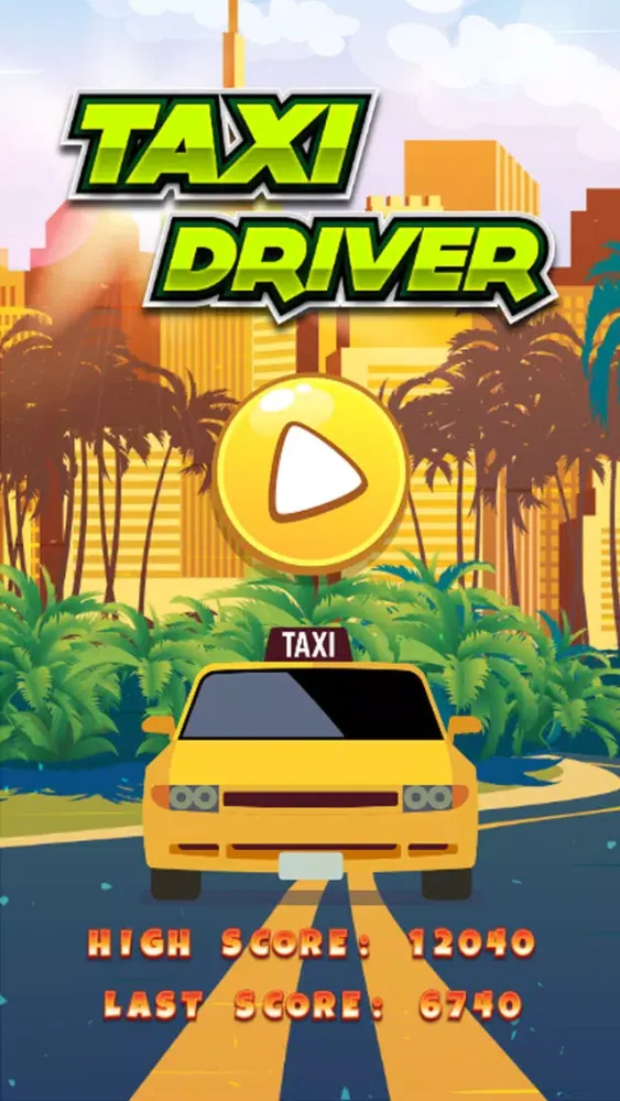 Capturas de tela do Taxi Driver Simulator ~ Driving Racing Free Game