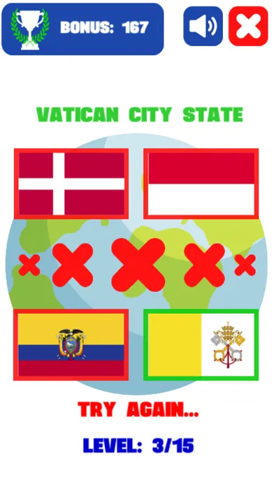 Zrzuty ekranu World Flag Quiz ~ Guess Name the Country Flags