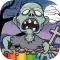 Zombie Coloring Book - Painting Game for Kids